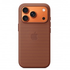 Чехол для iPhone 17 Pro Max MagSafe TechWoven Case Sienna 1:1 (закрытый низ) коричневый