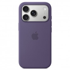 Чехол для iPhone 17 Pro Max MagSafe Silicone Case Purple Fog 1:1 (закрытый низ) фиолетовый