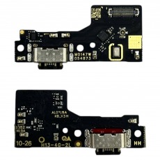 Шлейф / плата для Xiaomi Poco M6 4G/Redmi 13 4G (2404APC5FG/24040RN64Y) + системный разъем + микрофон OEM