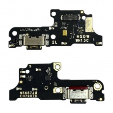 Шлейф / плата для Xiaomi Redmi 13C 4G/Poco C65 (23100RN82L/2310FPCA4G)+ системный разъем + микрофон OEM