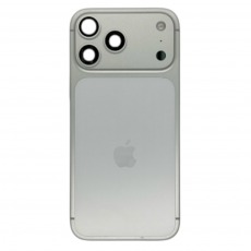Корпус + задняя крышка для iPhone 17 Pro Max (Silver) (серебристый) без Sim