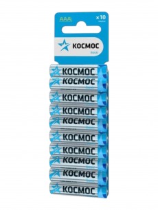 Элемент питания щелочной Космос basic AAA
