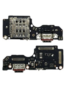 Шлейф плата для Realme C85 Pro (RMX5555) на системный разъем + разъем гарнитуры + микрофон ОЕМ