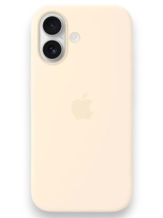 Чехол для iPhone 17 MagSafe Silicone Case Vanilla 1:1 (закрытый низ) ванильный