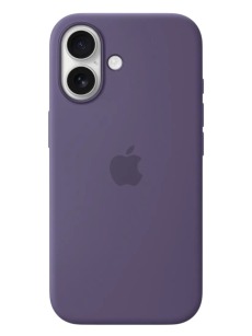 Чехол для iPhone 17 MagSafe Silicone Case Purple Fog 1:1 (закрытый низ) фиолетовый