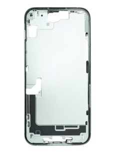 Средняя часть (корпус) для iPhone 15 со шлейфами (Ростест) синяя (Blue) разбор, AASP