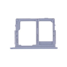 Держатель SIM и MMC для Samsung J3 2017, J5 2017, J7 2017 (J330, J530F J730F) голубой