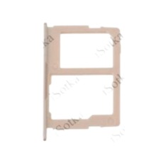 Держатель SIM и MMC для Samsung Galaxy J3 2017, J5 2017, J7 2017 (J330, J530F, J730F) золотой