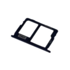 Держатель SIM и MMC для Samsung Galaxy J3 2017, J5 2017, J7 2017 (J330, J530F, J730F) черный